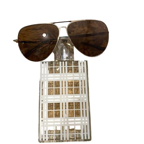 Joe's Jeans Accessories - Joe’s Jeans Gold Metal Frame Aviator Sunglasses Women’s